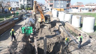 Bursa’nın güçlü bir altyapıya kavuşması için yatırımlarını tüm ilçelerde sürdüren