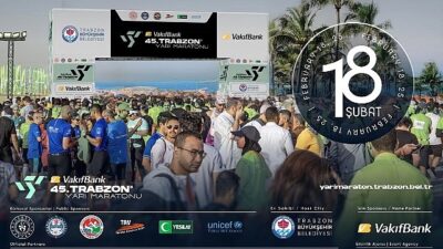 VakıfBank 45. Uluslararası Trabzon Yarı Maratonu, "Her Adımda Barışa Koş"