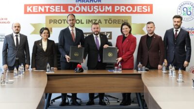 Arnavutköy’de kentsel dönüşüm sürecinde önemli bir adım atıldı. Çevre, Şehircilik