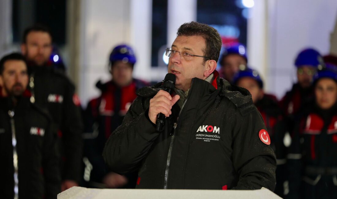 TBB ve İBB Başkanı Ekrem İmamoğlu, 6 Şubat 2023’te meydana