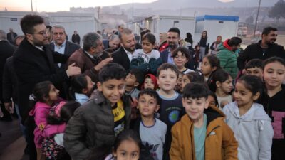 Başkan Mustafa Candaroğlu, Kırıkhan’ı ziyaret ederek Kaymakam Ayhan Akpay ve