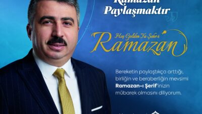 Yıldırım Belediye Başkanı Oktay Yılmaz Ramazan ayı nedeniyle bir mesaj