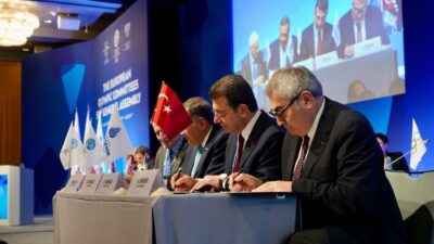 İstanbul için tarihi nitelikteki imza, TBB ve İBB Başkanı Ekrem