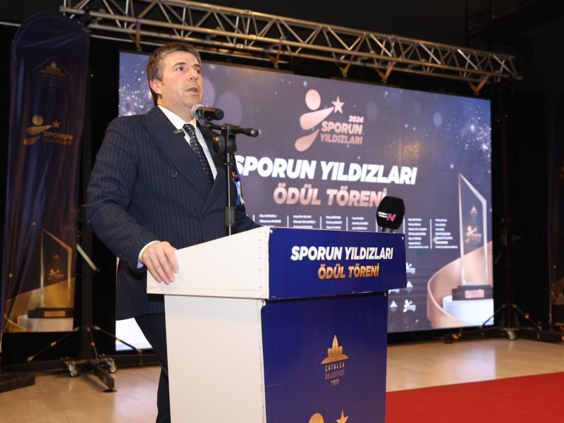 Çatalca’da sporun gelişimine katkı sağlayan ve başarılarıyla ilham olan sporcular,