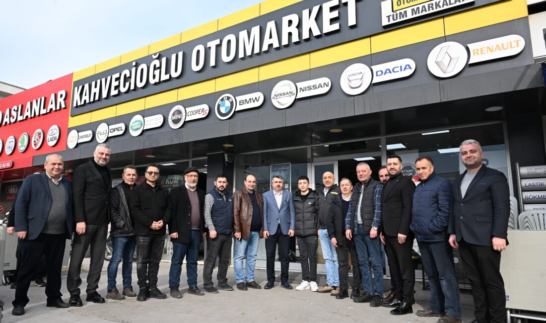 Yıldırım Belediye Başkanı Oktay Yılmaz, Otosansit’i ziyaret ederek esnafın görüş