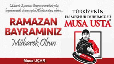 Musa Usta Restaurantların sahibi iş adamı Musa Uçar Ramazan Bayramı