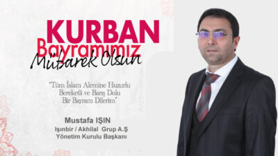 Işınbir Akhilal Grup A.Ş Yönetim Kurulu Başkanı Mustafa Işın Kurban