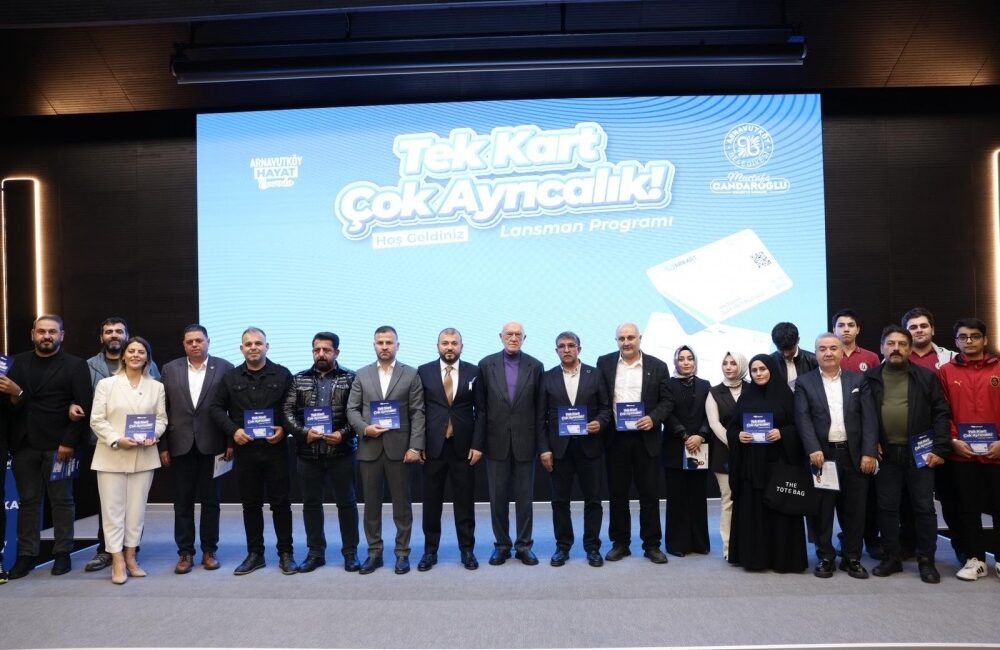Arnavutköy Belediyesi tarafından hayata geçirilen ArKart, düzenlenen lansman programıyla tanıtıldı.