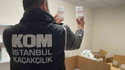  İstanbul merkezli 4 ilde düzenlenen kaçak ilaç operasyonunun detayları