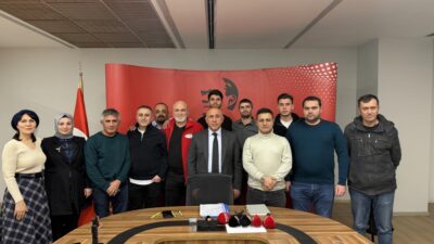 Arnavutköy Kaymakamı Mahmut Hersanlıoğlu, yerel basın mensuplarıyla bir araya gelerek
