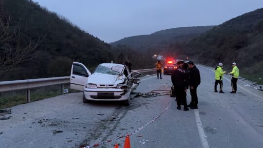 (İHA) -Arnavutköy ilçesinde iftar saatinde meydana gelen trafik kazasında sürücü