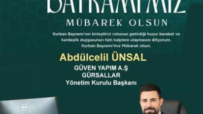 Güven Yapım A.Ş ve Gürsallar yapının Yönetim Kurulu Başkanı Abdulcelil