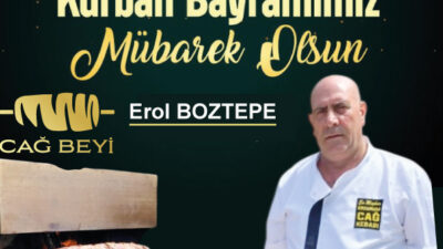 Arnavutköy Çağbeyi  Restaurant işletme sahibi Erol Boztepe’nin Kurban Bayramı dolayısıyla