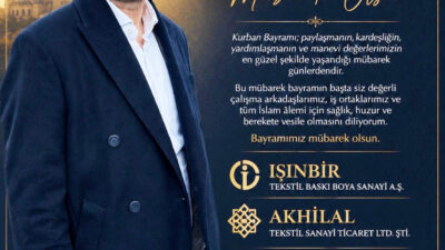 IŞINBİR Tekstil Baskı Boya Sanayi A.Ş AKHİLAL Sanayi Ticaret Yönetim