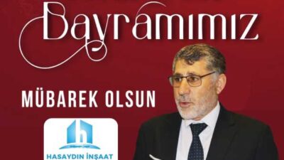 Hasaydın İnşaat Yönetim Kurulu Başkanı Muzaffer Aydın, Kurban Bayramı dolayısıyla